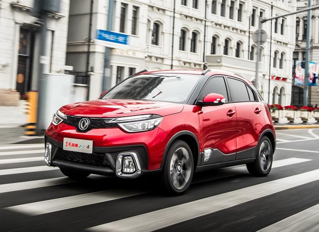 DongFeng AX4 2019 года: компактный кроссовер с запоминающимся экстерьером