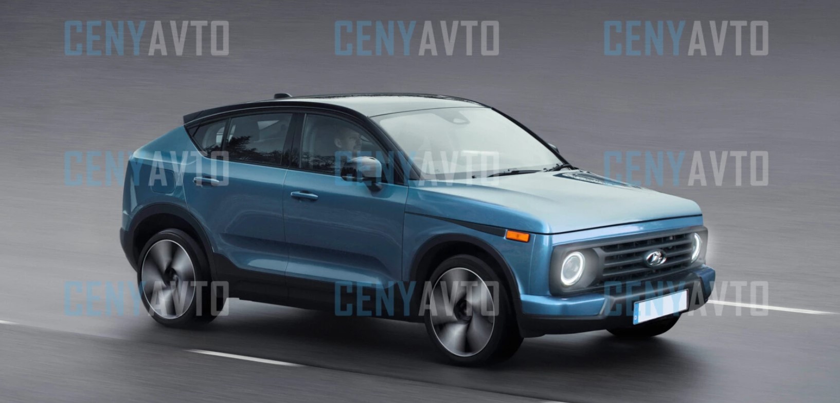 Новая Lada Niva кросс 2023